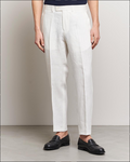 Men's White Linen Pants